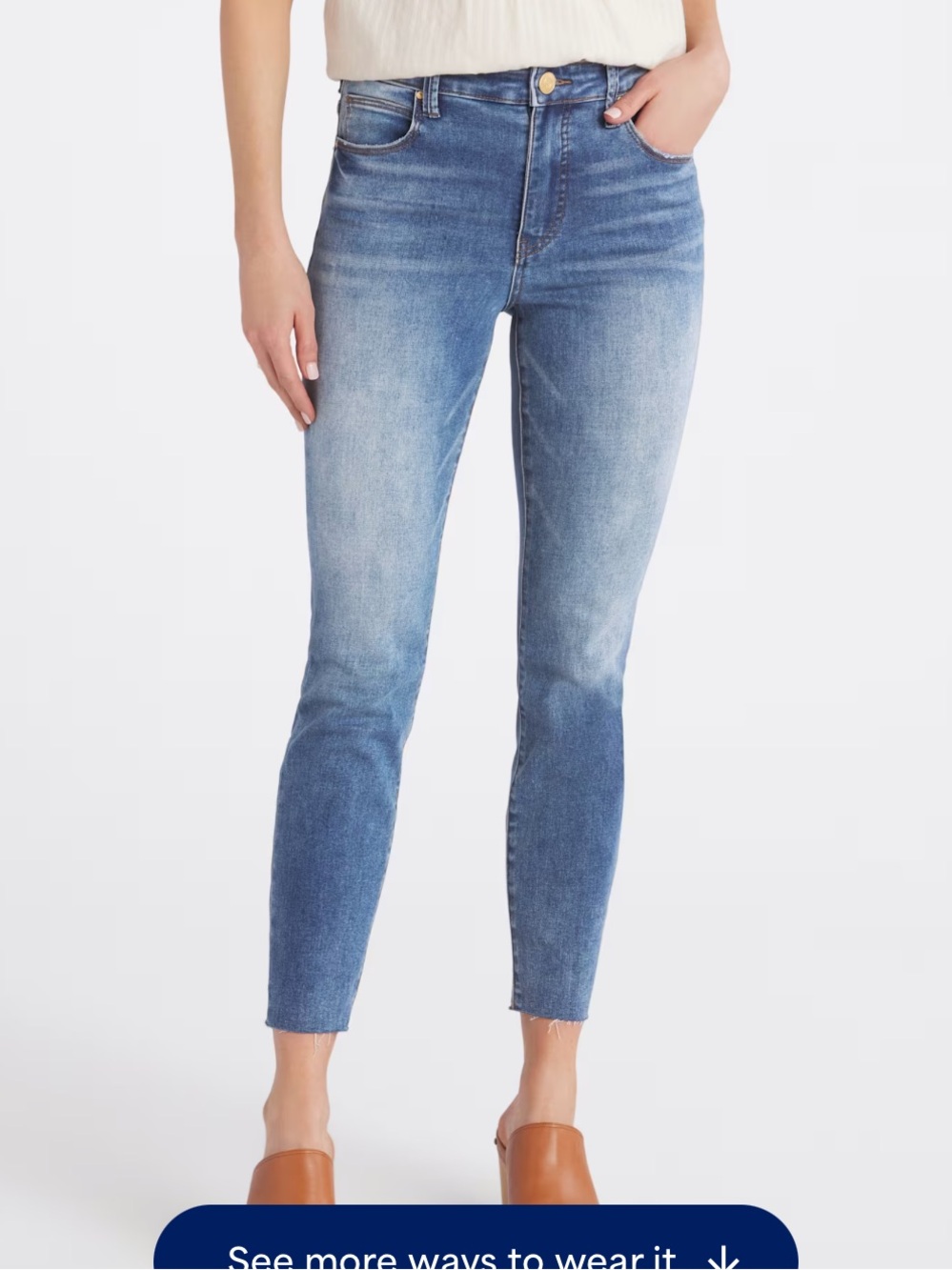 KUT FROM THE KLOTH NWT
Charlize Fab Ab High Rise Cigarette Leg Jean